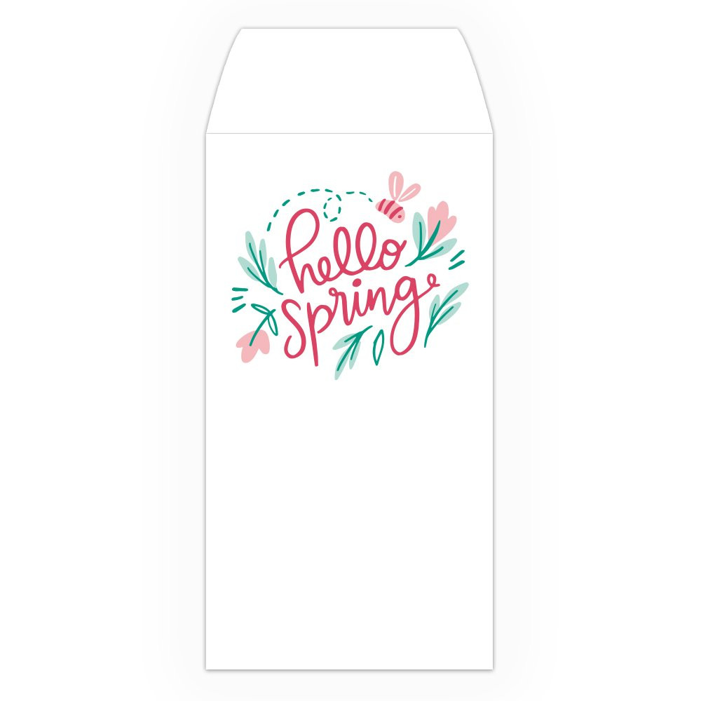 Drive Up Envelope - Hello Spring Bee - 2-Color Design options