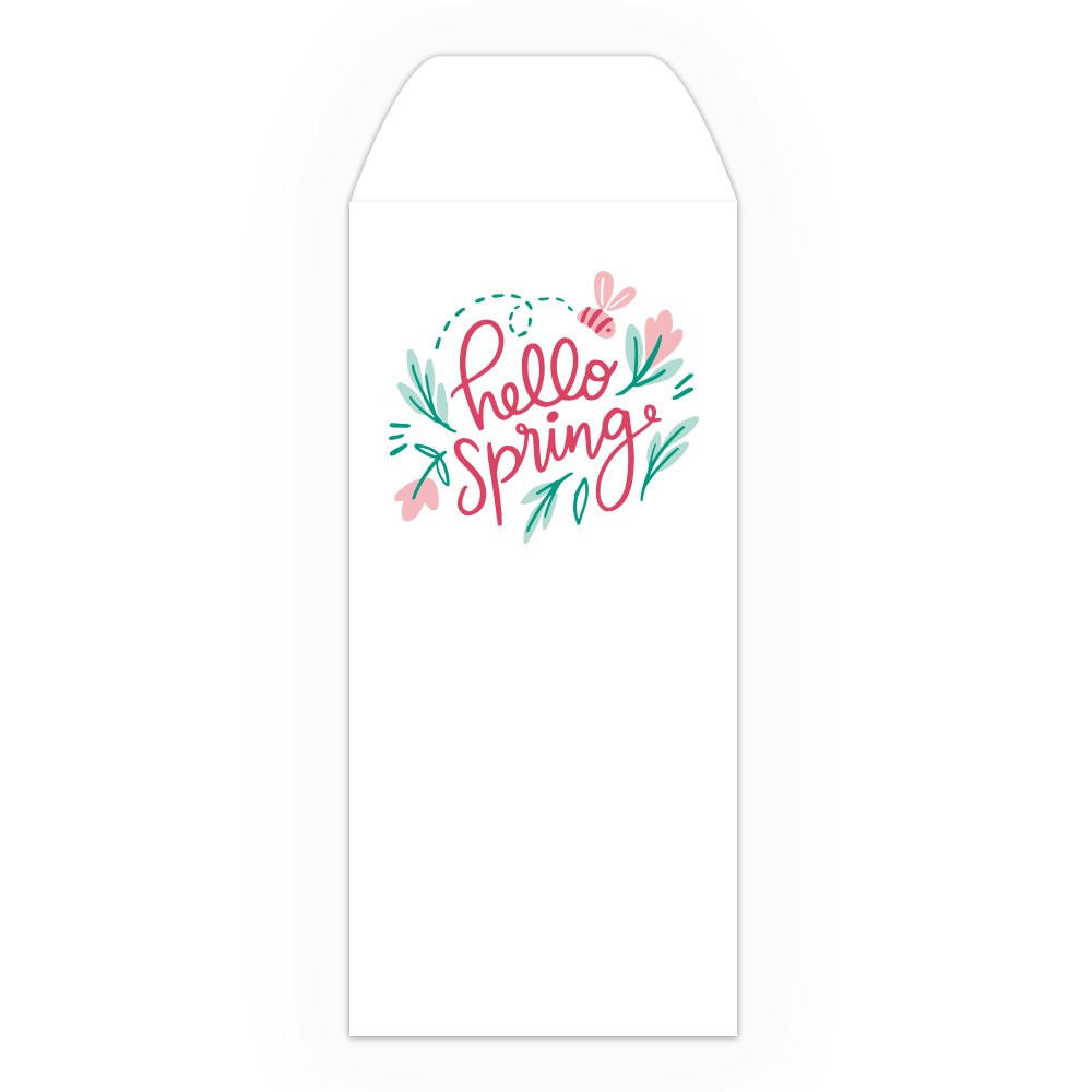 Drive Up Envelope - Hello Spring Bee - 2-Color Design options