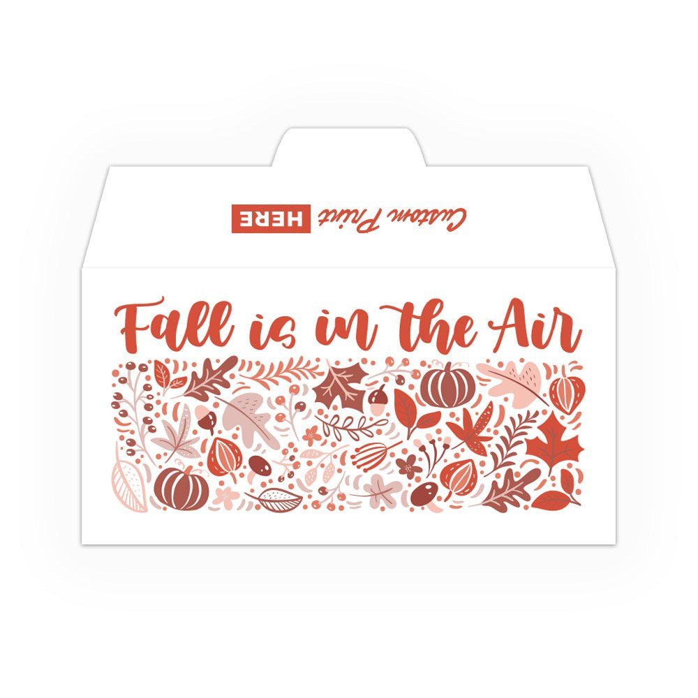 Fall is in the Air - 2 Color Pre-Designed Drive Up Envelope - vertical