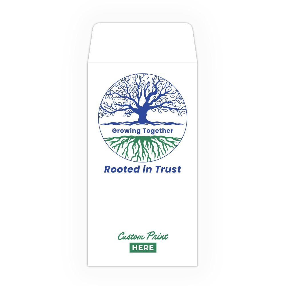 Rooted In Trust - 2 Color Pre-Designed Drive Up Envelope  - normal