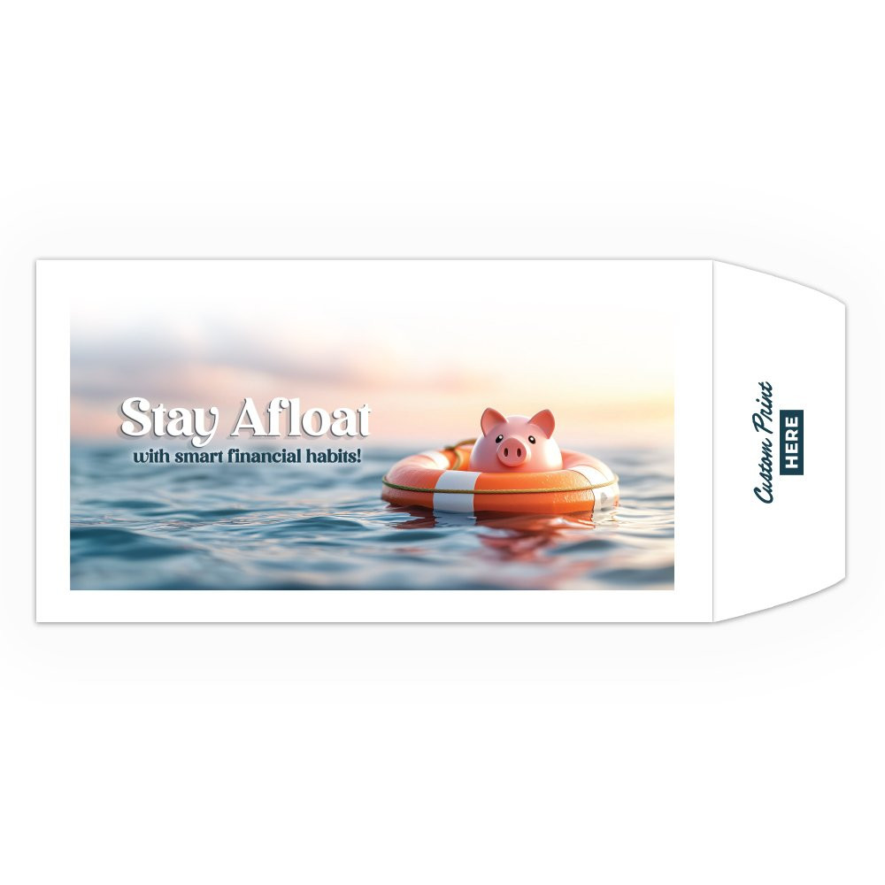 Stay Afloat - Full Color Pre-Designed Drive Up Envelope - normal 2
