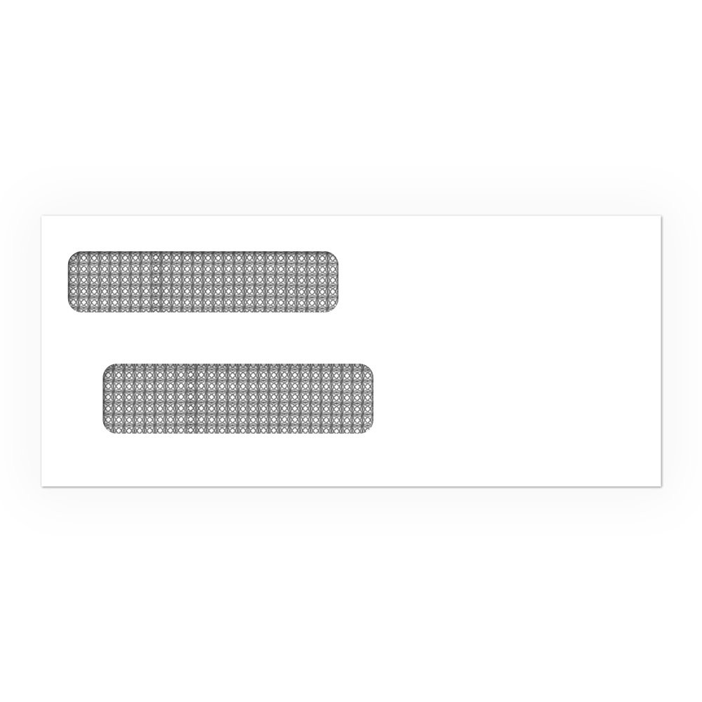 Self-Sealing Standard No. 9 Double Window Check Envelopes - CS Professional Software