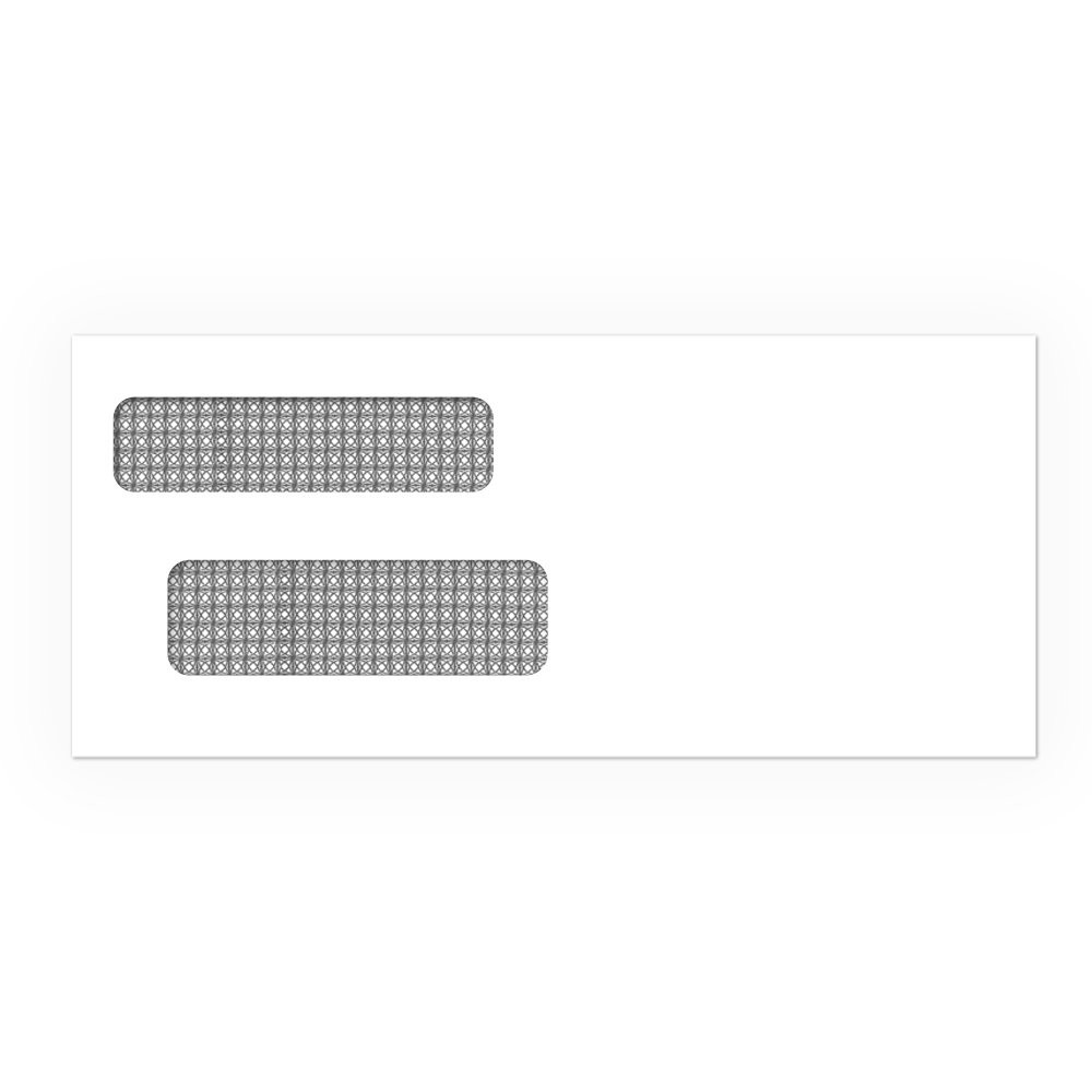 Self-Sealing Standard No. 9 Double Window Check Envelopes - Versa Check Software