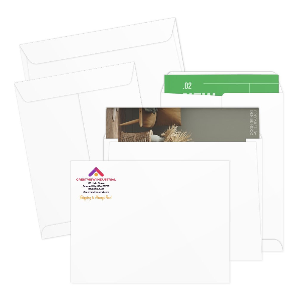 Catalog or Booklet Envelope With 4- Color Imprint hero