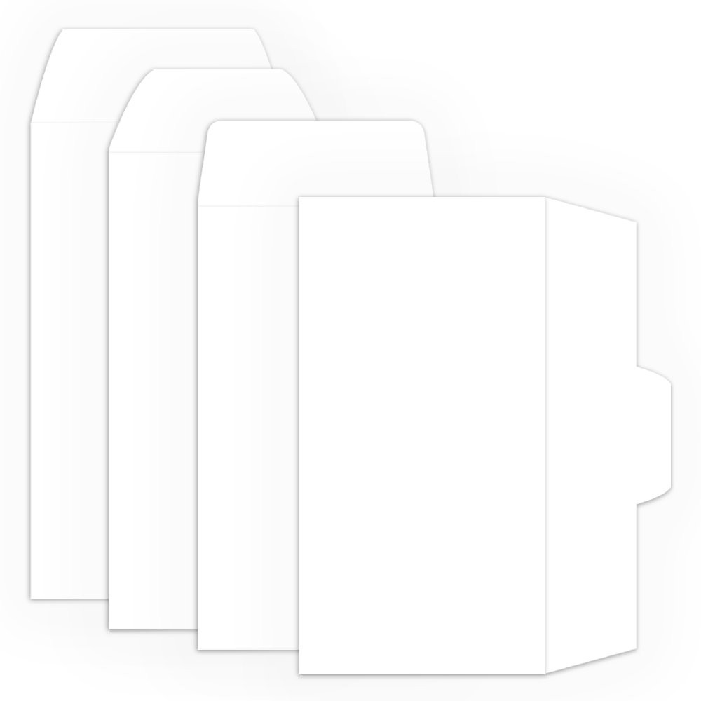 Blank Open-End Drive Up Envelope with Latex Seal 7W x 3-5/8H (500/box) hero 