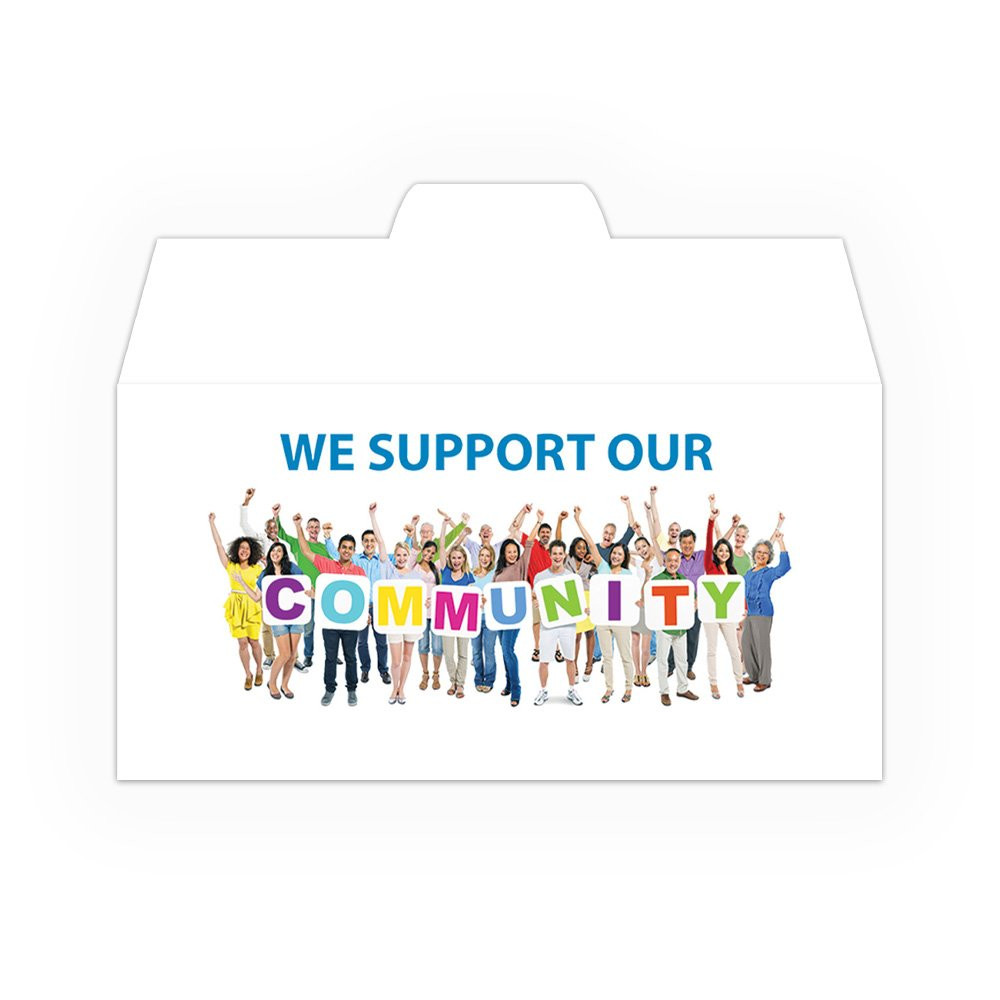 Community Support - Drive Up Envelopes (500/Box)