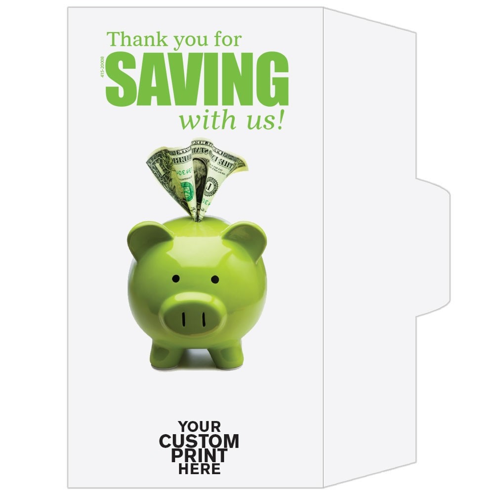 Thank you for Saving with us! - Add a 1-Color Logo - Drive Up Envelopes (500/Box) - Custom Imprintable