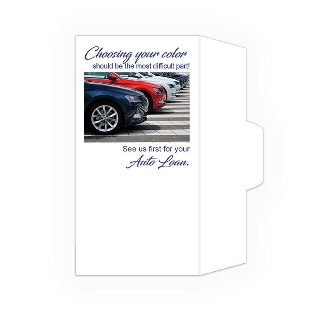 Choosing Your Color - Auto Loan - Drive Up Envelopes (500/Box) 