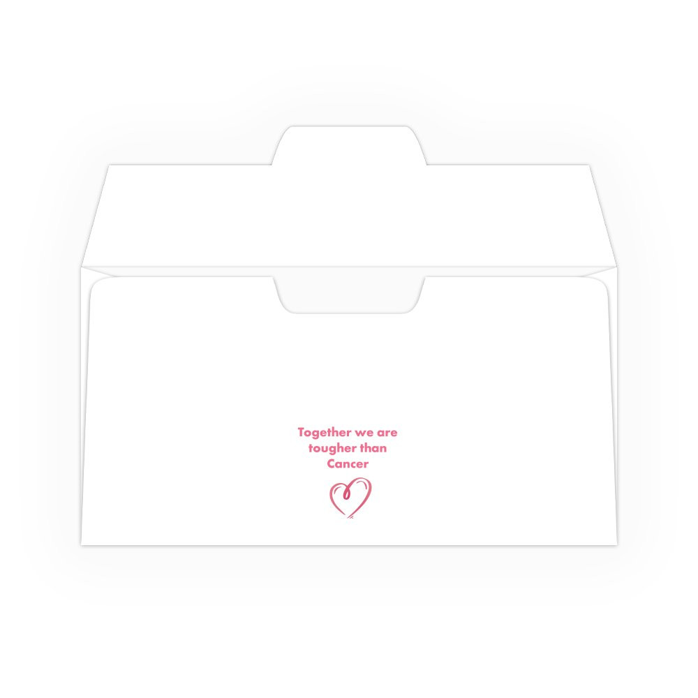 Backside: Hope Scroll - Breast Cancer Awareness - Drive Up Envelopes