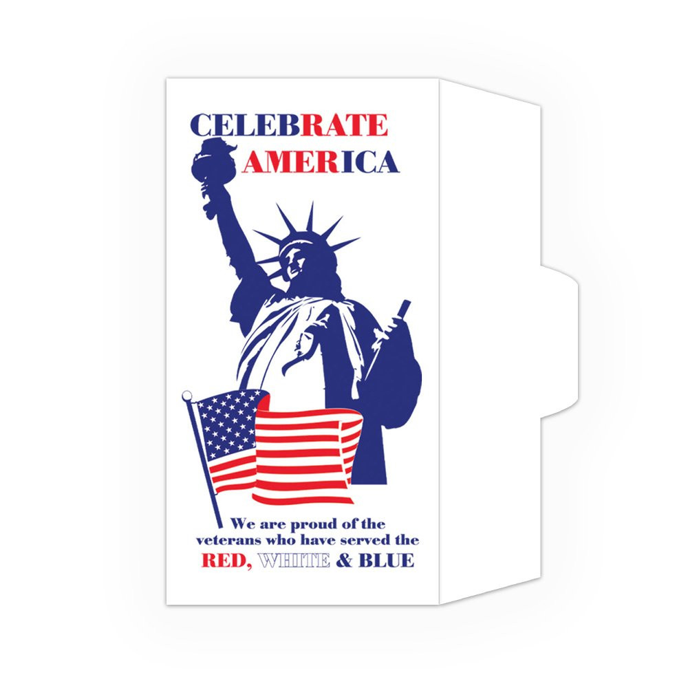 Patriotic - Statue of Liberty - Drive Up Envelopes (500/Box)