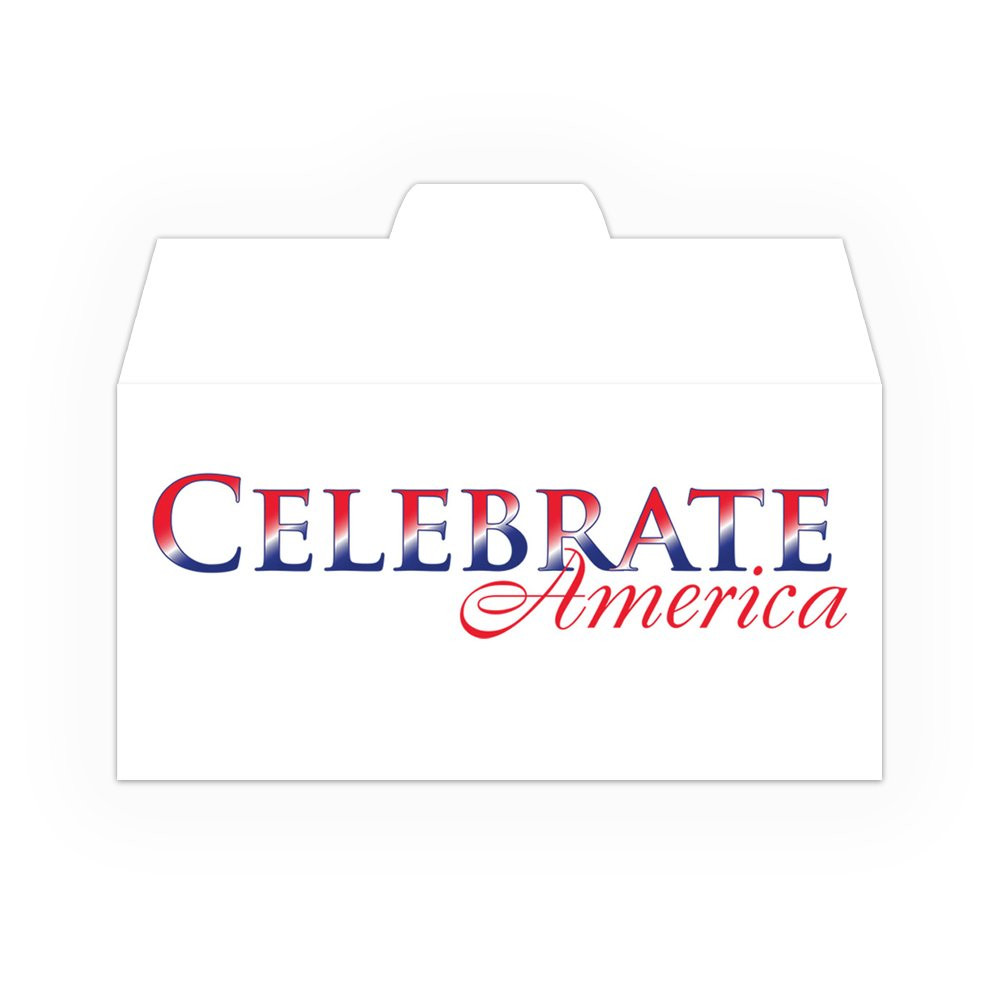 Patriotic - Celebrate America - Drive Up Envelopes (500/Box)