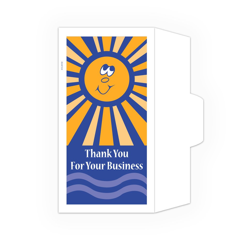 Thank You - Sunshine - Drive Up Envelopes (500/Box) 