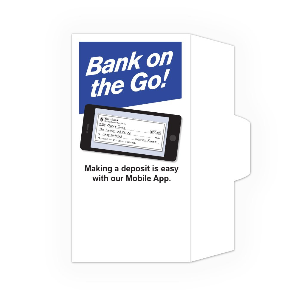 Bank On The Go - Phone - Drive Up Envelopes (500/Box) - No Customization