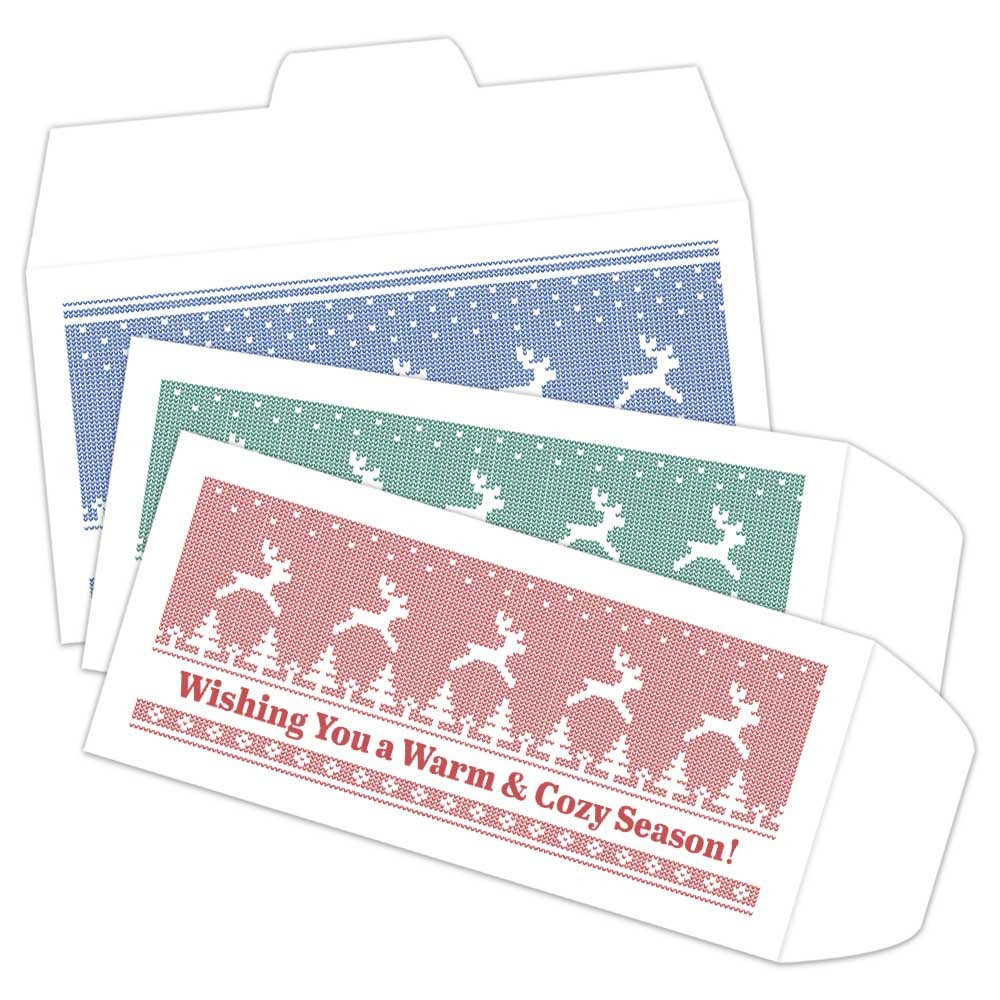 Warm and Cozy Season DUE - 1 Color Pre-Designed Drive Up Envelope