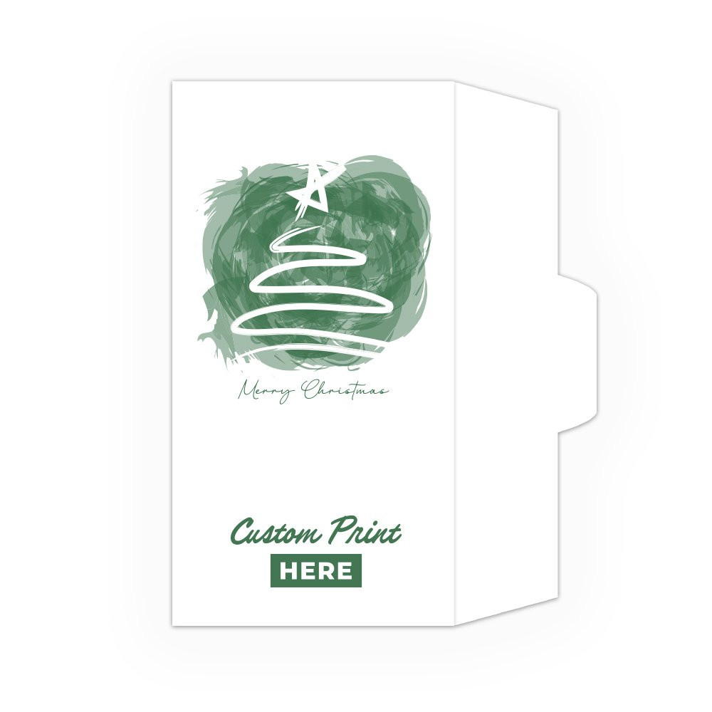  Drive Up Envelope - Merry Christmas Brushstroke - 1-Color Design options