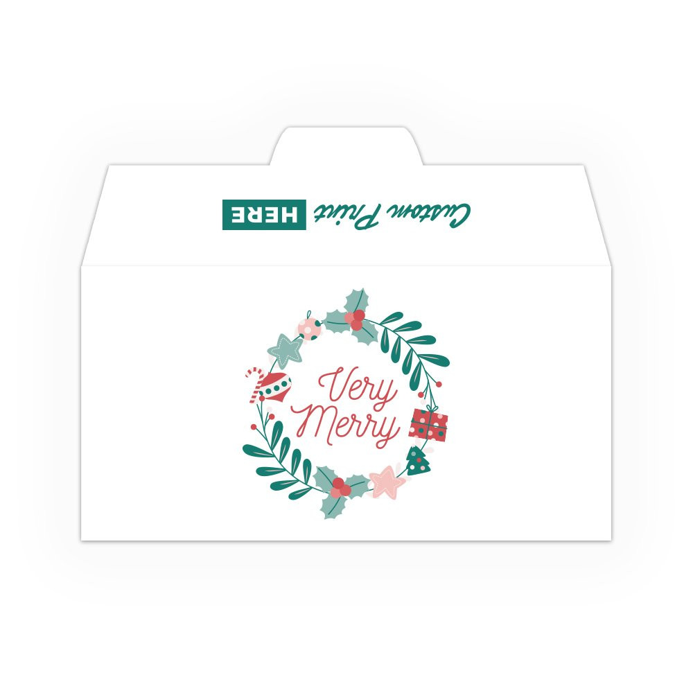 Drive Up Envelope - Very Merry - 2-Color Design options
