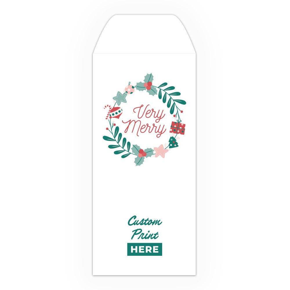 Drive Up Envelope - Very Merry - 2-Color Design options