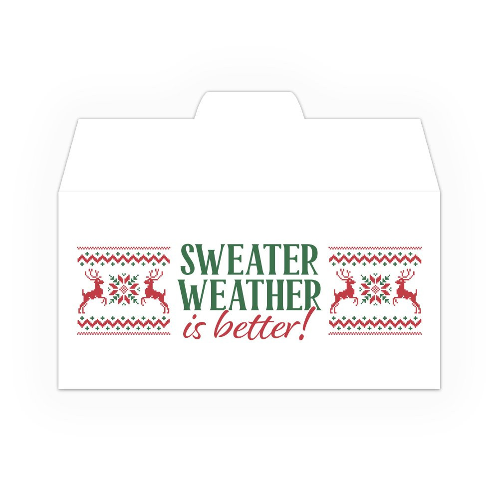 Drive Up Envelope - Sweater Weather is Better - 2-Color Design options