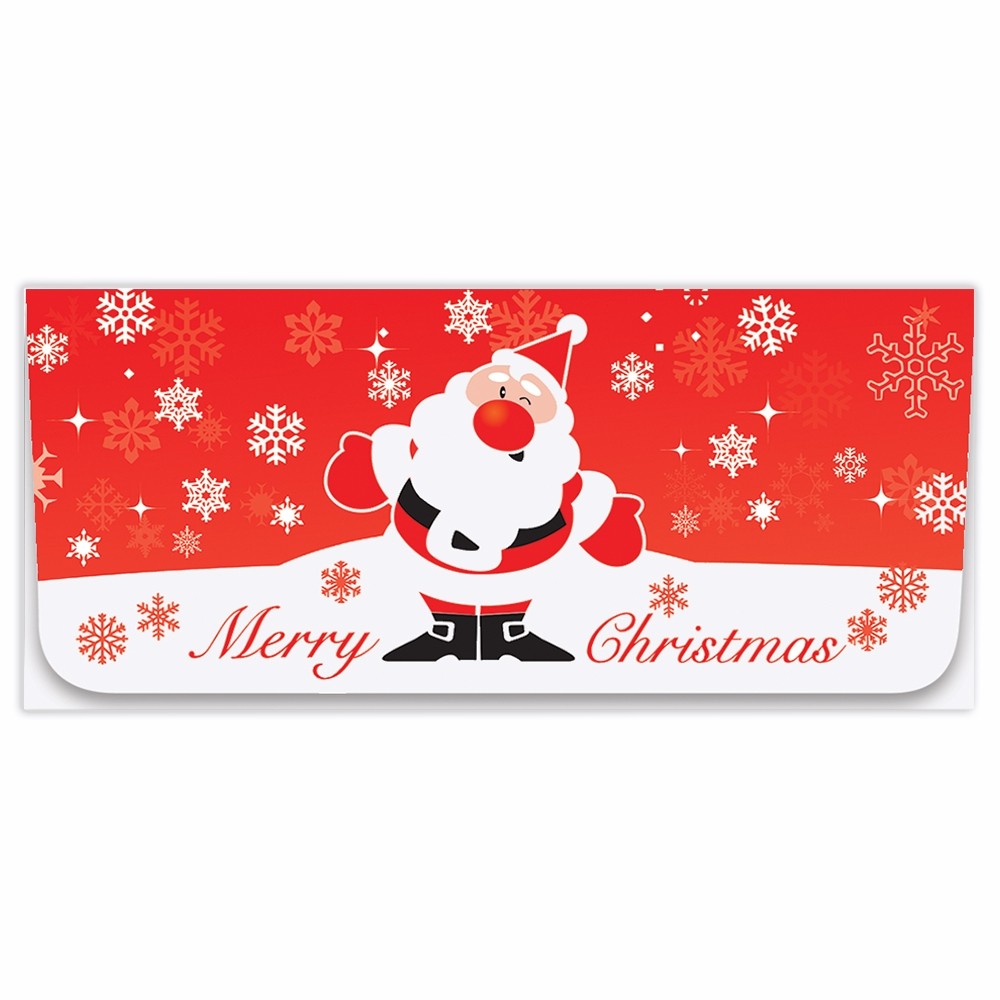 Holiday Currency Envelopes - Merry Christmas - Santa Claus