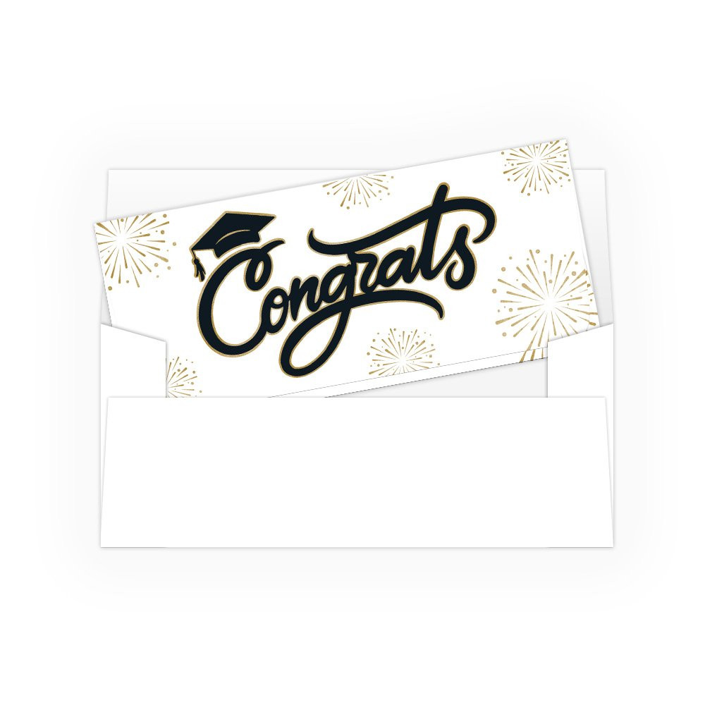 Currency Gift Envelope - Congrats Grad - Ready-to-Ship hero