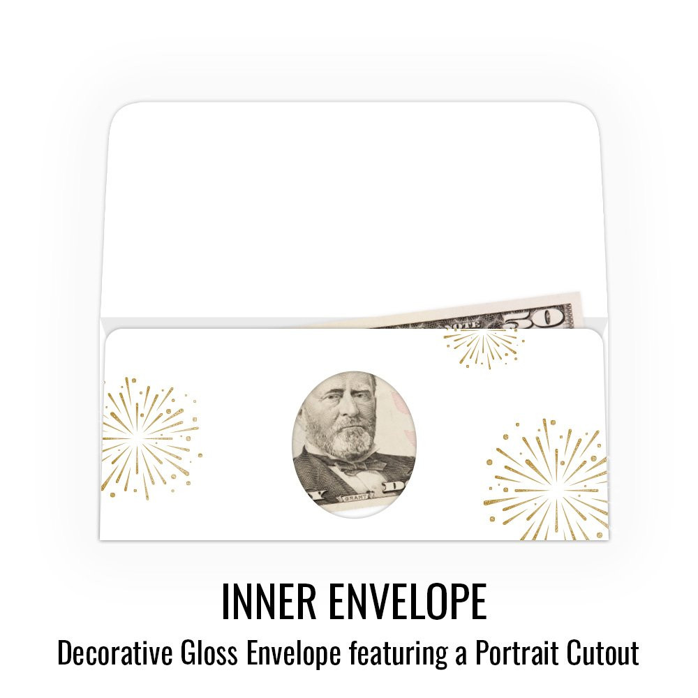 Currency Gift Envelope - Congrats Grad - Ready-to-Ship inner