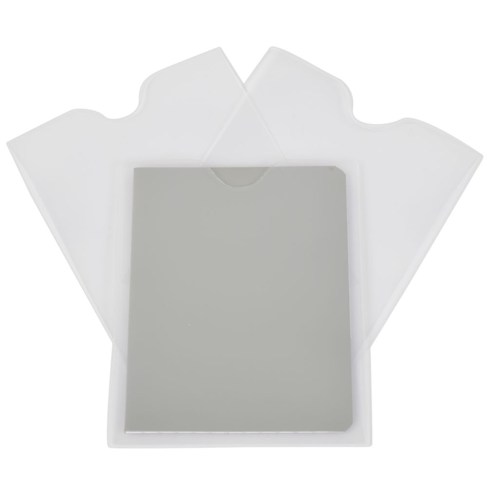 Clear Passbook Cover - 3-3/4W x 5-1/4H x .008 Gauge