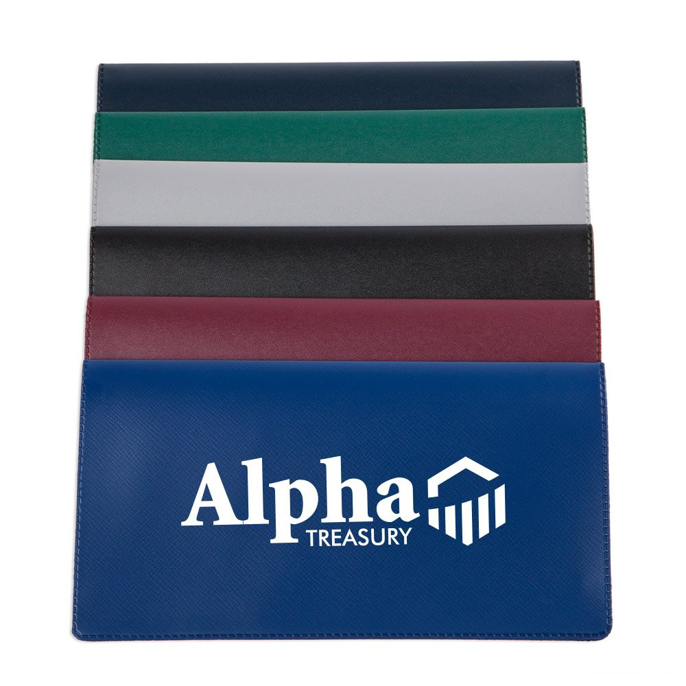 Custom 1C Imprinted Vinyl Checkbook Covers – Quick Ship