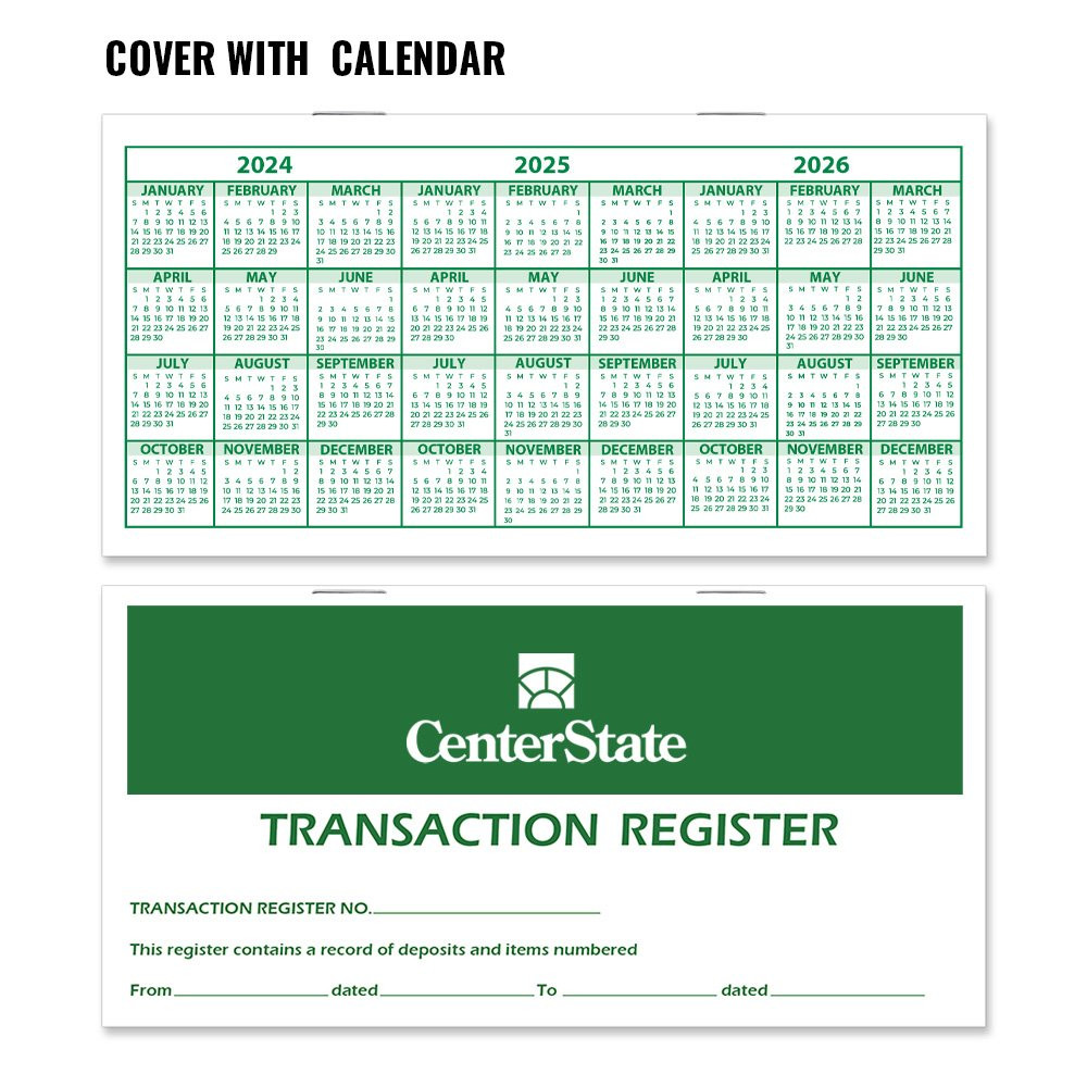 Custom Checkbook Register
