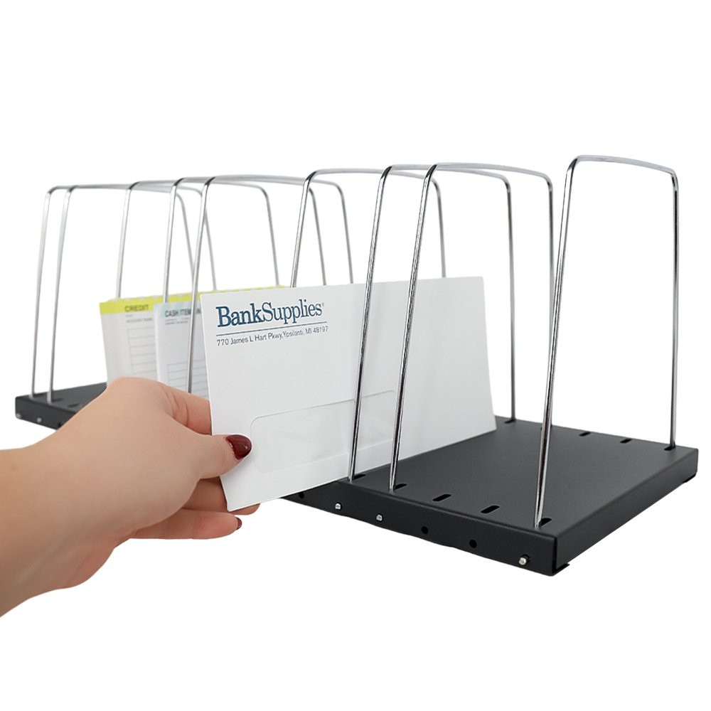 Adjustable Desk File Organizer Rack | 8 Compartments lifestyle