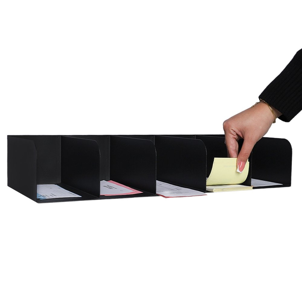 STEELMASTER® Check Separator - 5 Pocket - Black lifestyle 2