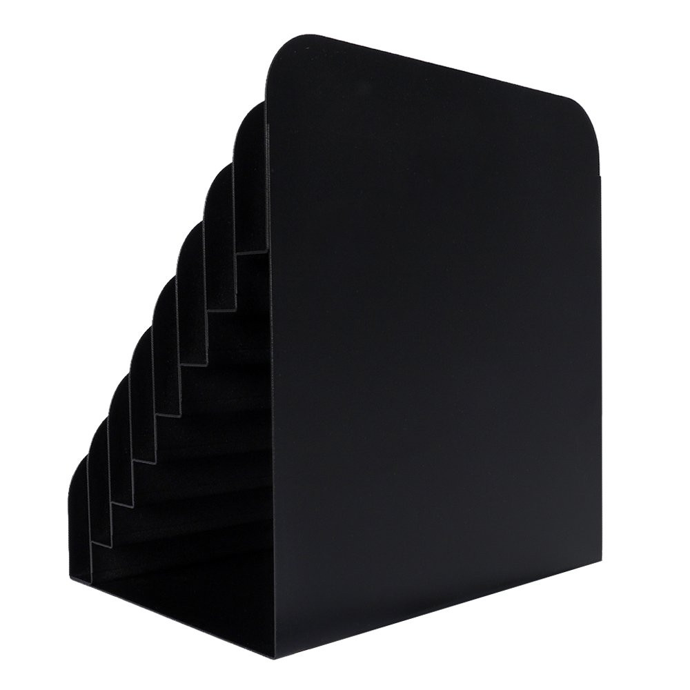 STEELMASTER® Cashier Pad Rack - 8 Slot File & Desk Organizer side view