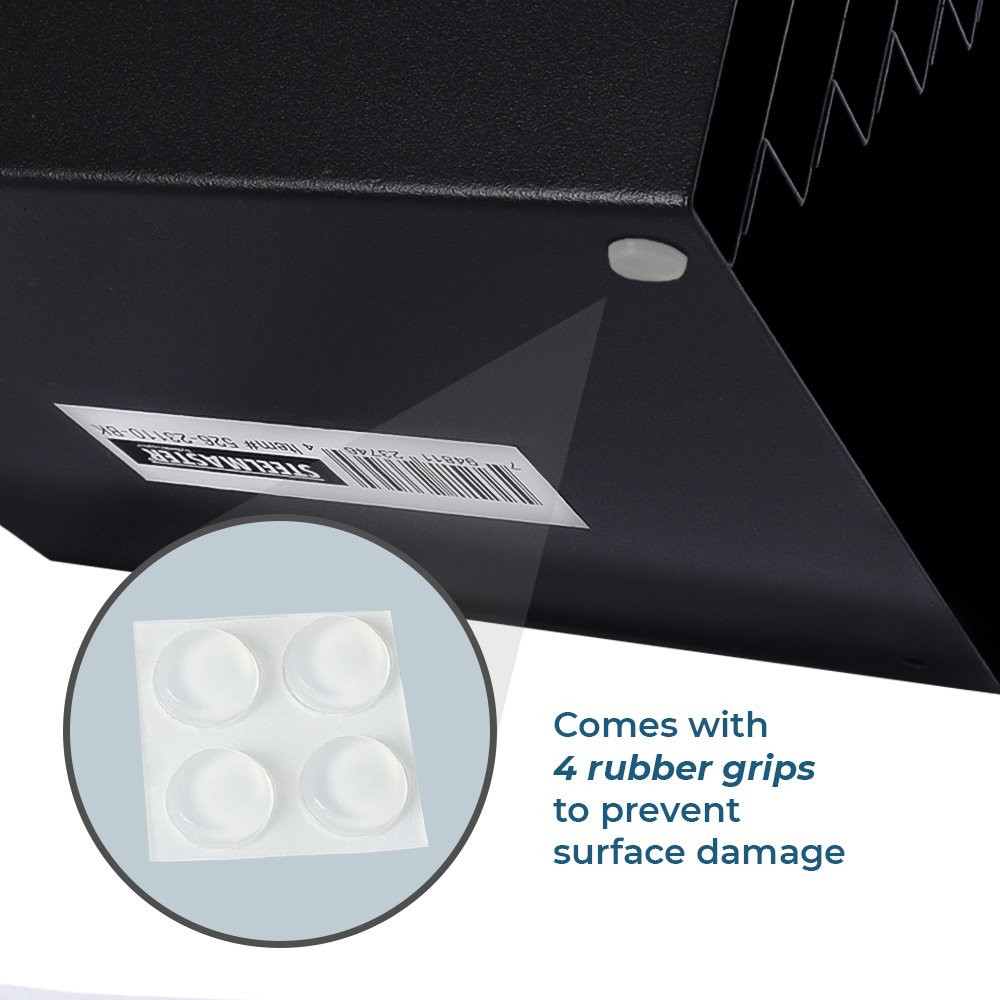 STEELMASTER® Cashier Pad Rack 10 Slot File & Desk Organizer info