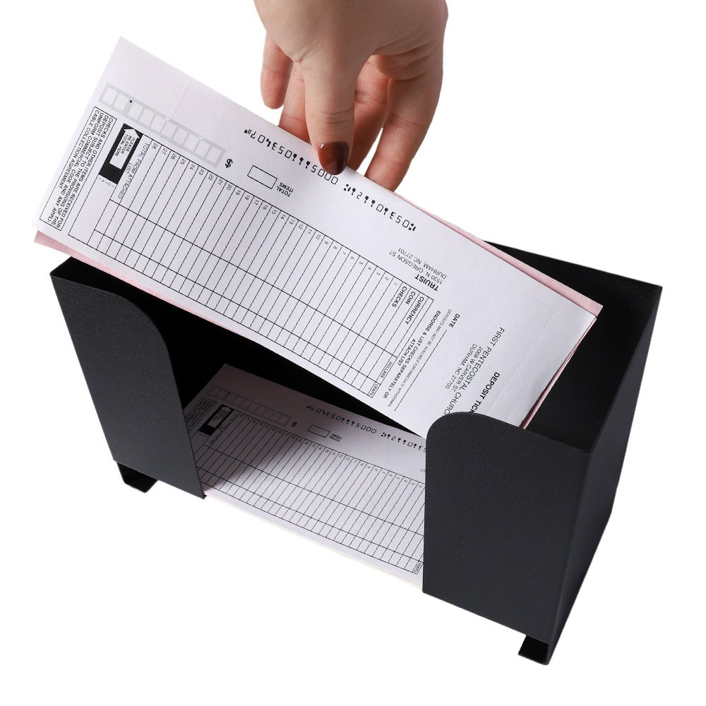 STEELMASTER® - Deposit Ticket Holder - Black lifestyle