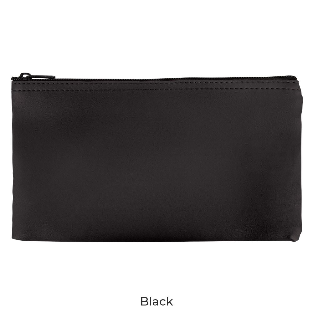 Vinyl Zipper Money Bags - 11W x 6H - Ready-to-Ship