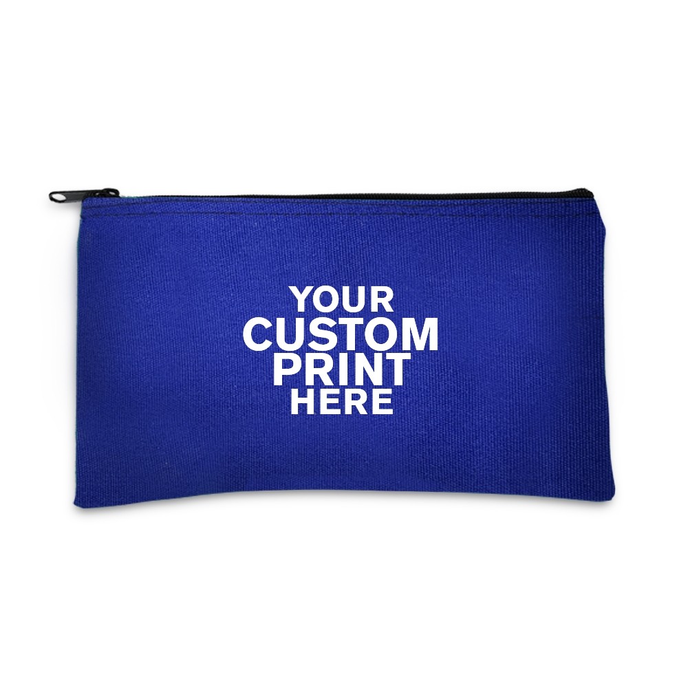 Imprint location for custom logo on zipper bag