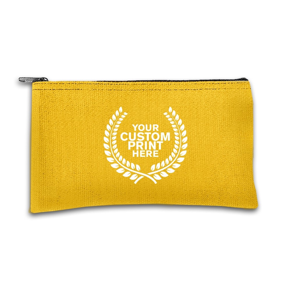 Imprint location for custom logo on zipper bag