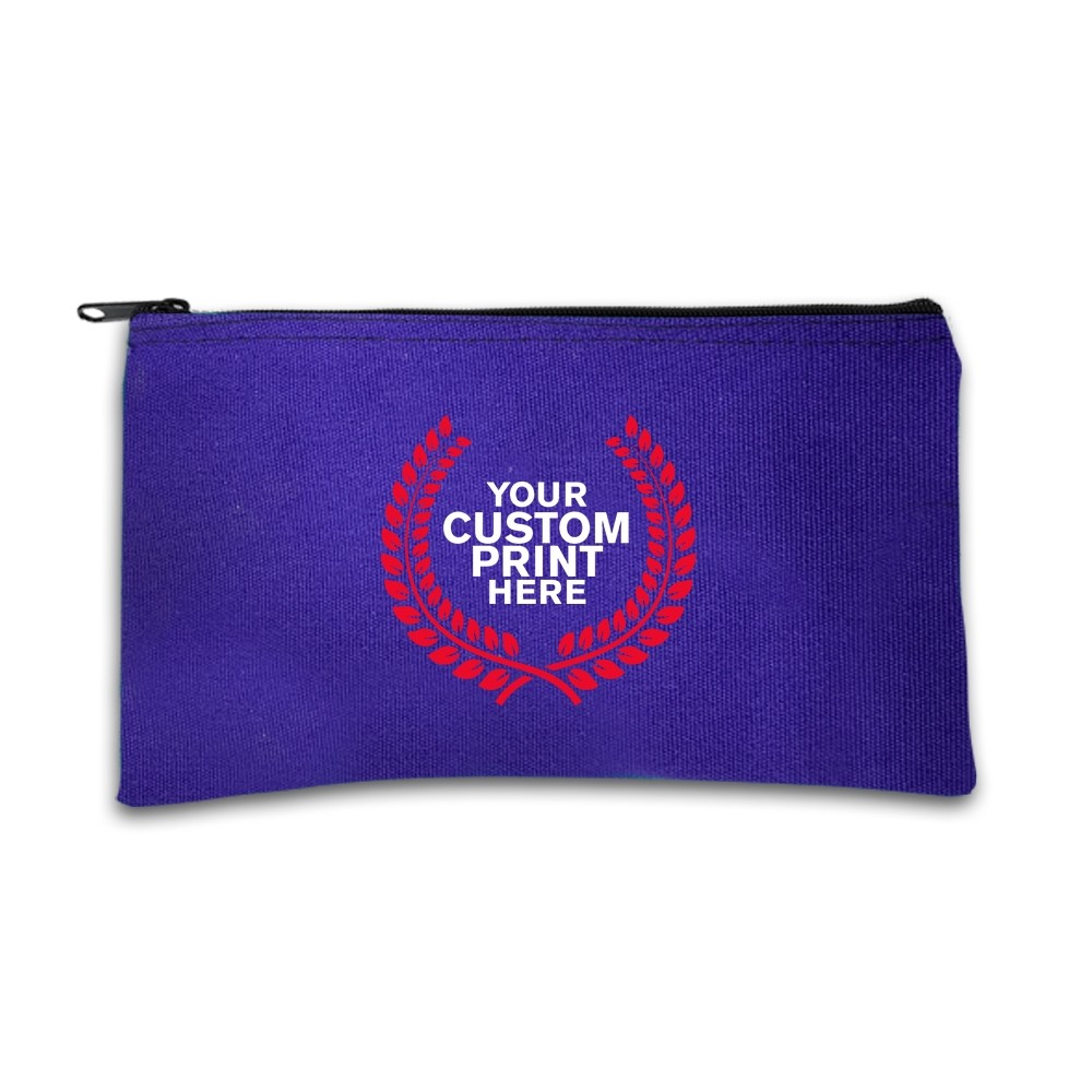 Imprint location for custom logo on zipper bag
