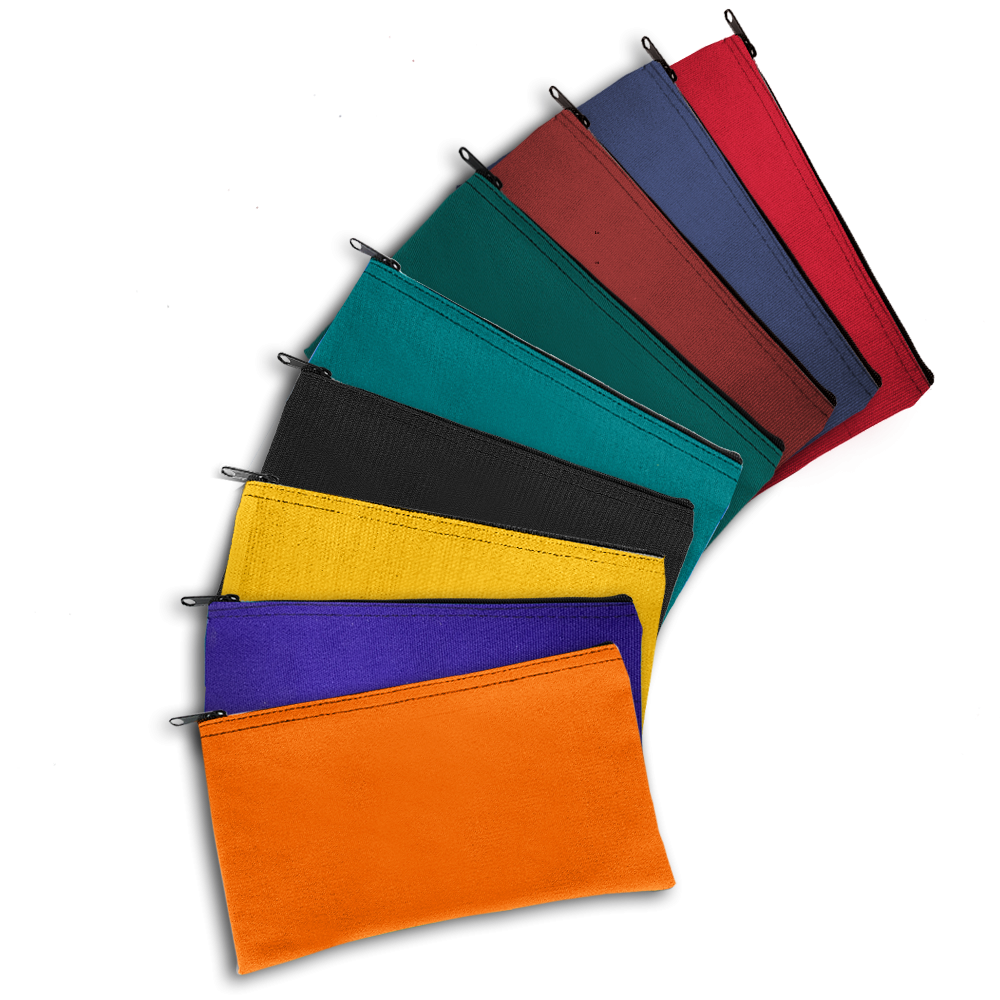 10 colors shown fanned out 