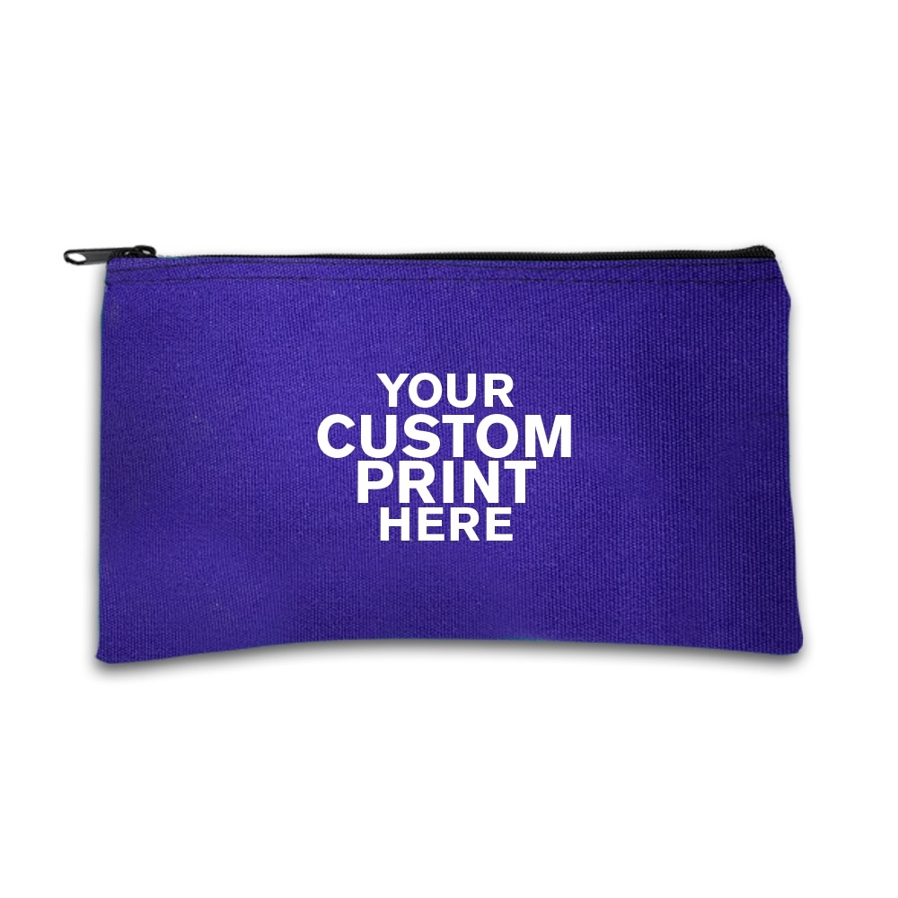 Imprint location for custom logo on zipper bag