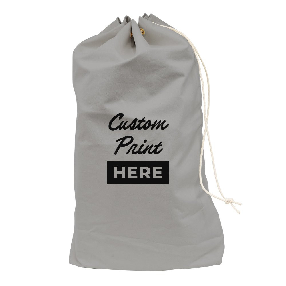 Gray1000D Nylon Imprinted PO Mail Bag