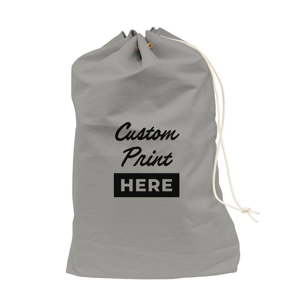 Gray 1000D Nylon Imprinted PO Mail Bag