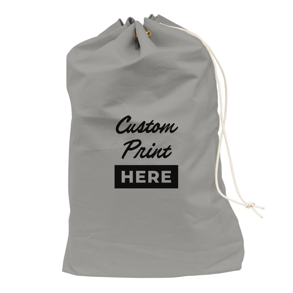 Gray 1000D Nylon Imprinted PO Mail Bag