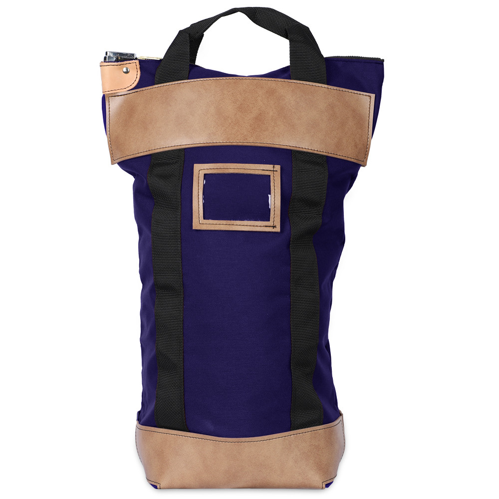 royal blue 1000D Nylon Locking Courier Bag - 16W x 24H x 7D