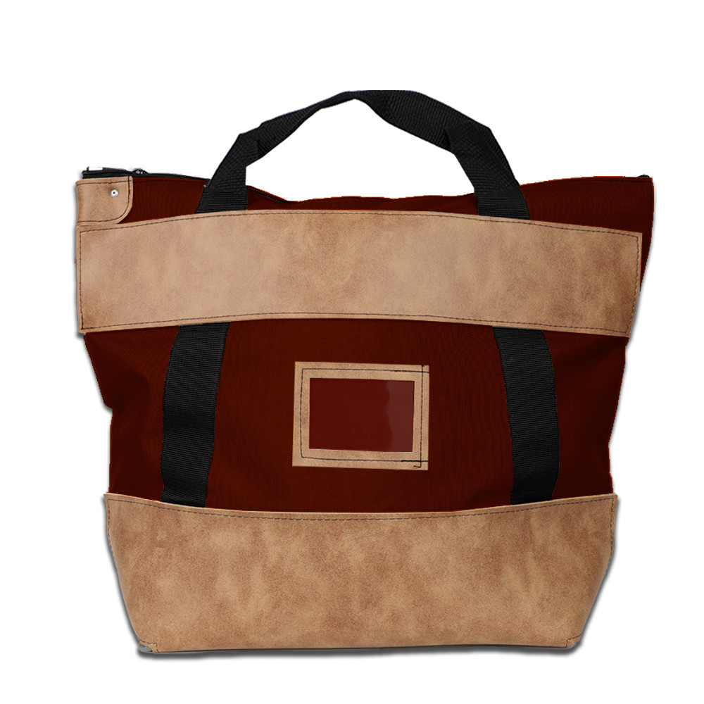 Locking Courier Bag - 21W x 18H x 8D - Made-to-Order 