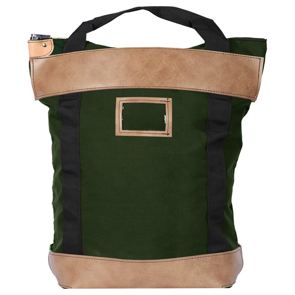 Forest Green 1000D Nylon Handled Locking Courier Bag