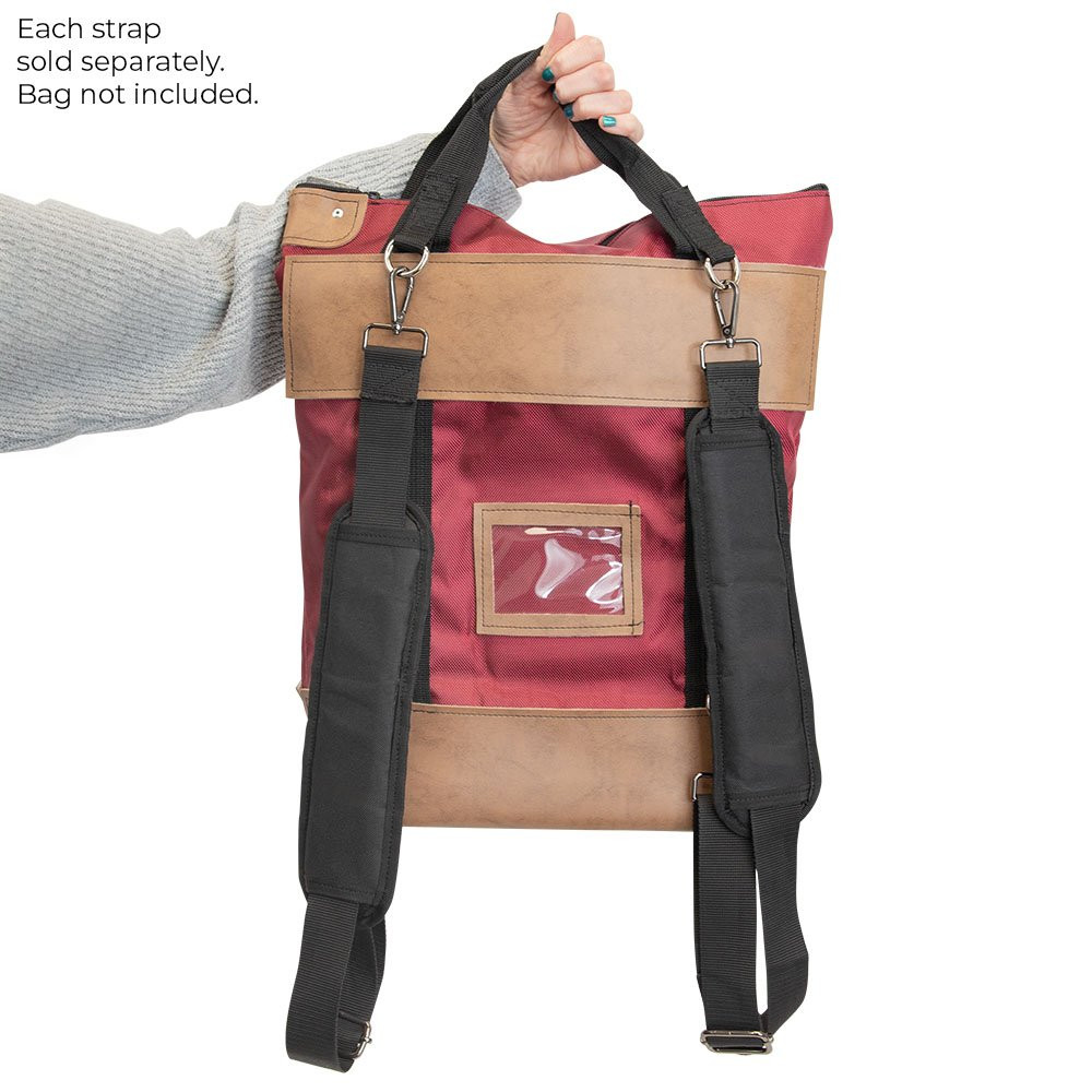 Padded Strap for Courier Bags - On bag