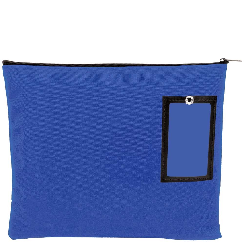 Royal Blue 1000D Nylon Zipper Bags - 14W x 11