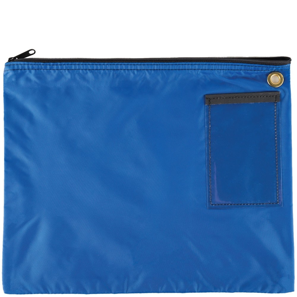 Royal Blue 200D Nylon Zipper Bags - 18W x 14H