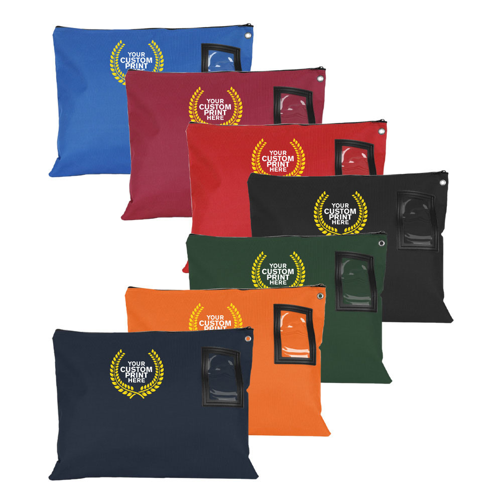 Full-Color Imprinted - 1000D Cordura 18Wx14H Large Zipper Bag