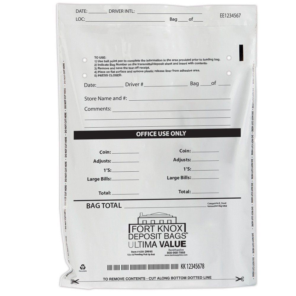 Ultima Blue Vending Pick-Up Bag